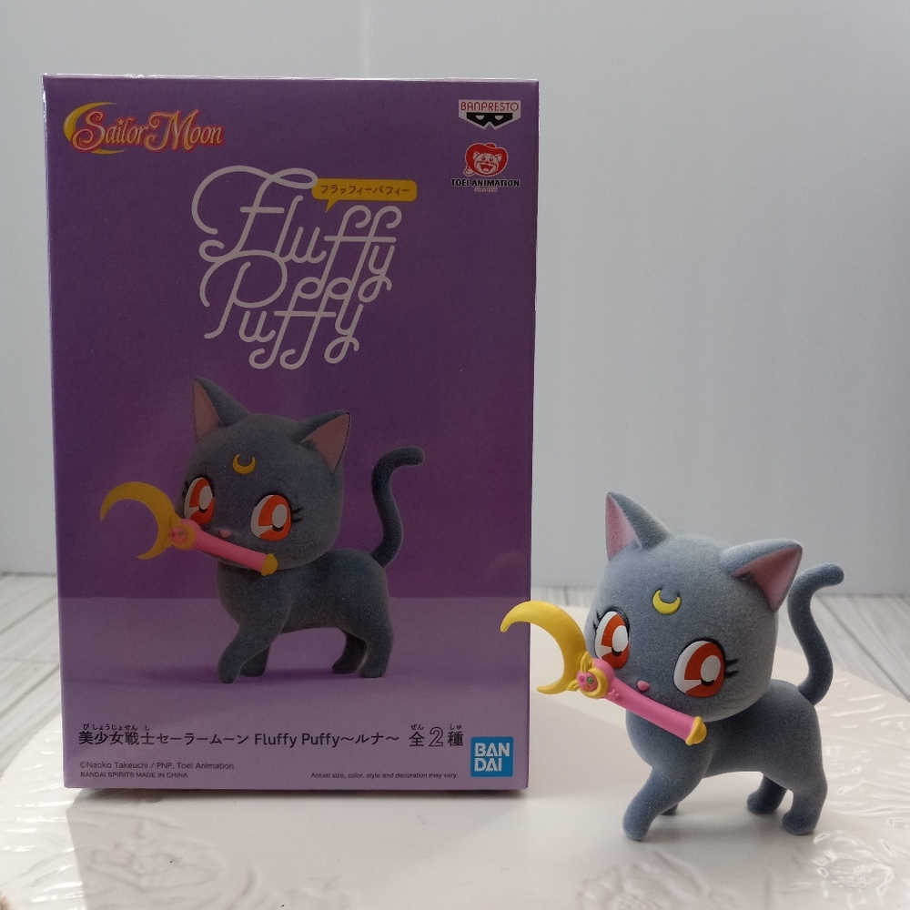 Banpresto Sailor Moon LUNA Fluffy Puffy Figure